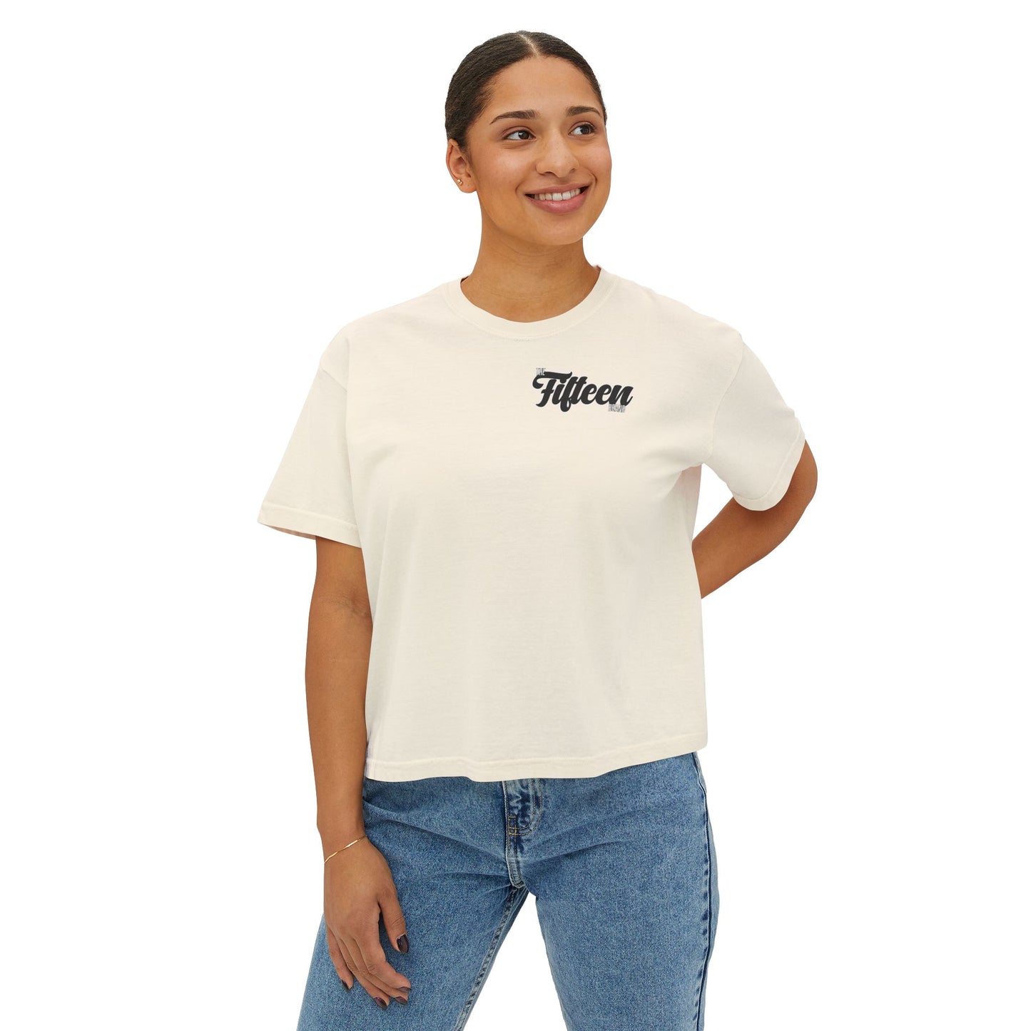 Womens Fifteen Boxy Tee