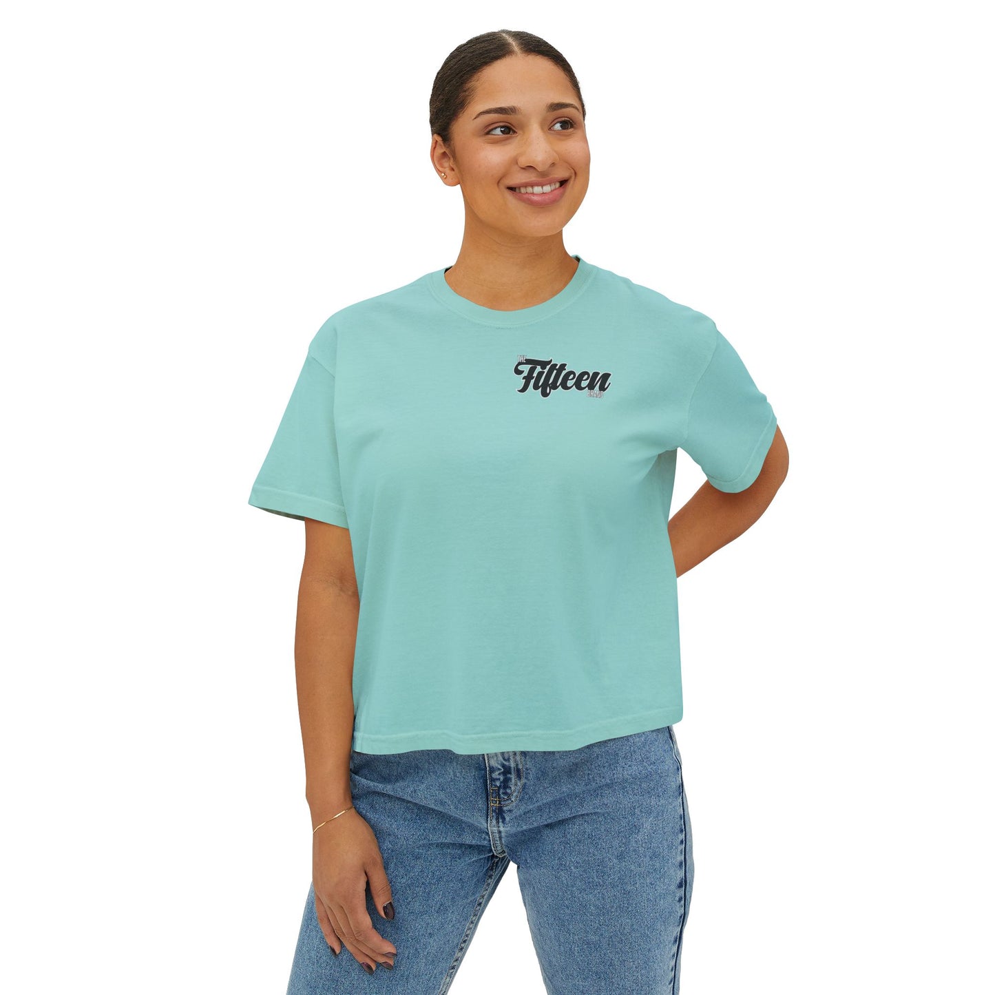 Womens Fifteen Boxy Tee