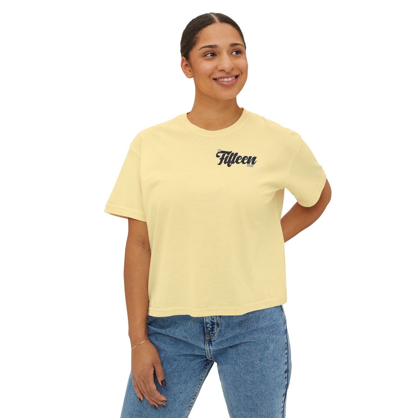 Womens Fifteen Boxy Tee